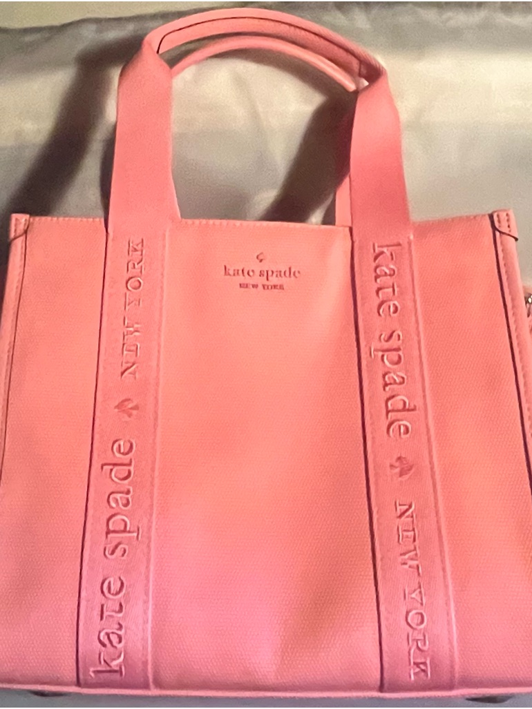 Kate Spade Pink Kip Canvas